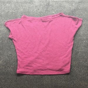 Express Fuchsia Crop Top